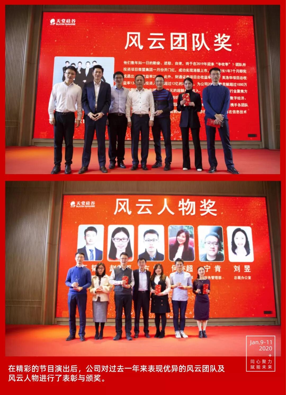 【動態新聞】同心聚力，賦能未來——天堂硅谷2019年度工作總結大會暨2020新春聯歡會圓滿舉行